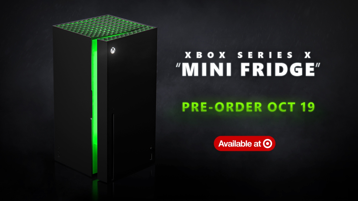 You can preorder the Xbox Series X Mini Fridge on October 19th